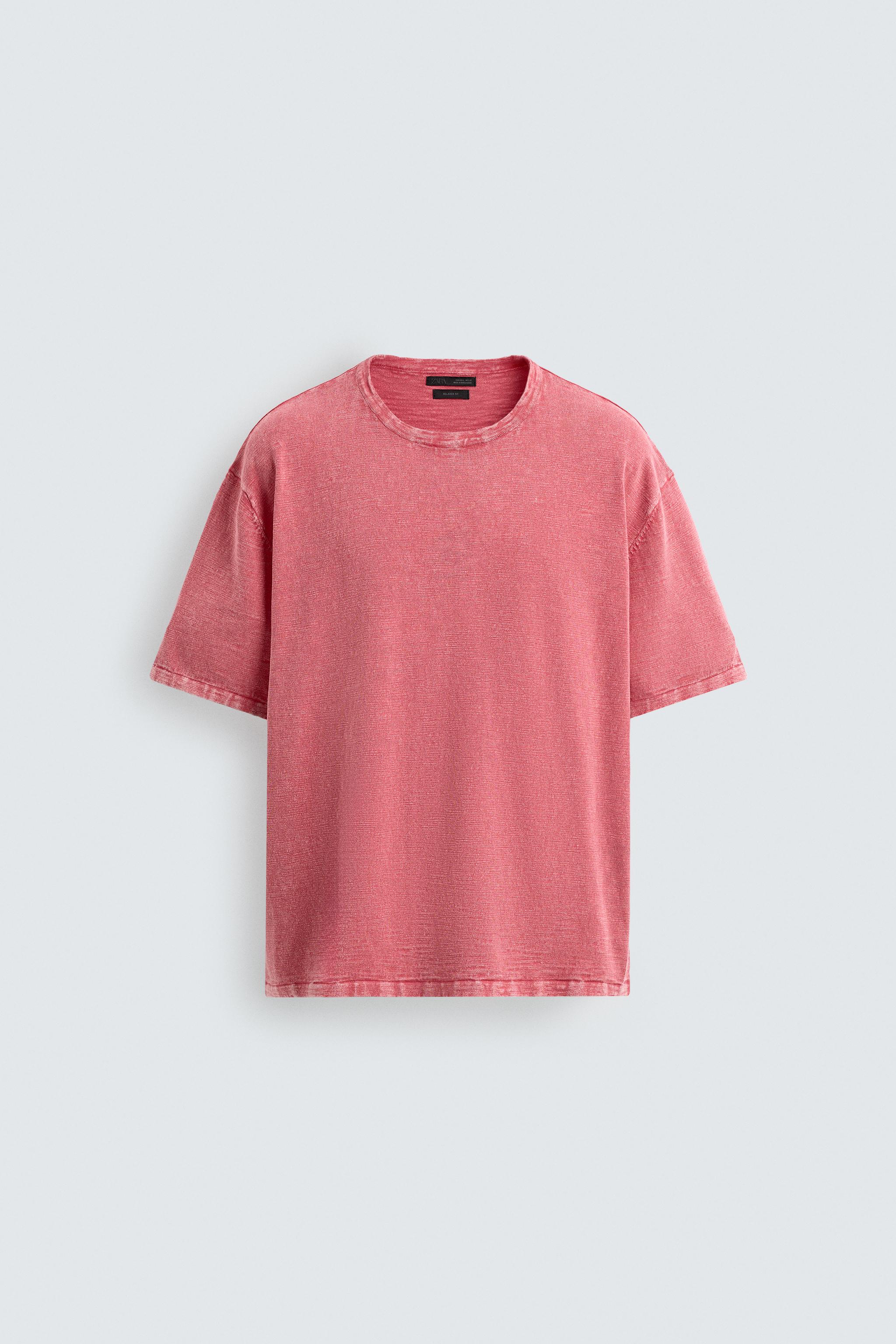 FLAMÉ TEXTURED KNIT T-SHIRT